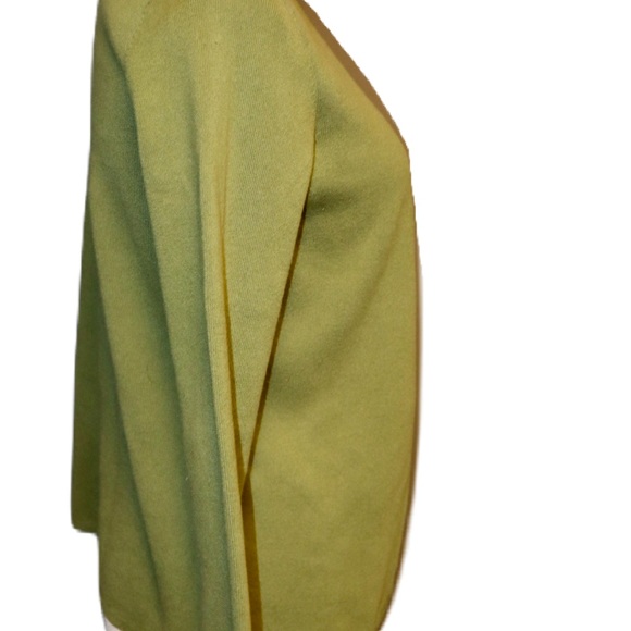 Mercer Street Studio Green Button Down Cardigan Top Size Small - Picture 14 of 15